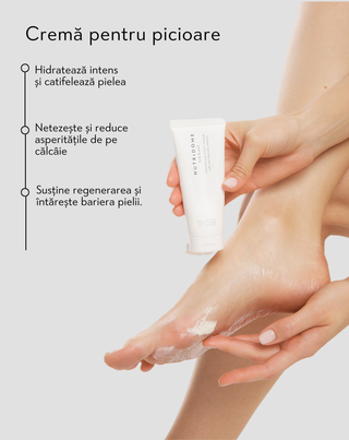 Nutridome cremă de picioare de înmuiere cu uree și unt de shea - 2