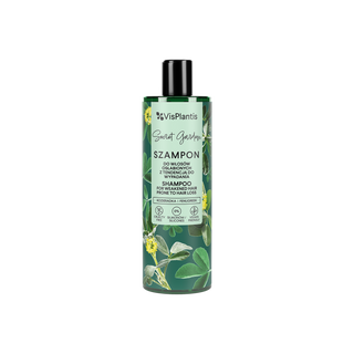 Șampon pentru păr slăbit cu tendință de cădere cu extract de schinduf Vis Plantis