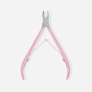 Clește profesional pentru cuticule 5mm cu mâner roz satinat You Beauty