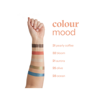 Fard de pleoape mat Colour mood de culoarea piersicii 32 Bloom Paese