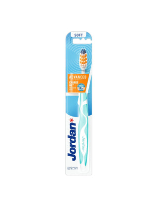Periuță de dinți pentru adulți Advanced Soft cu peri speciali Jordan