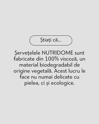 Servetele umede cu pantenol calmant Nutridome - 4