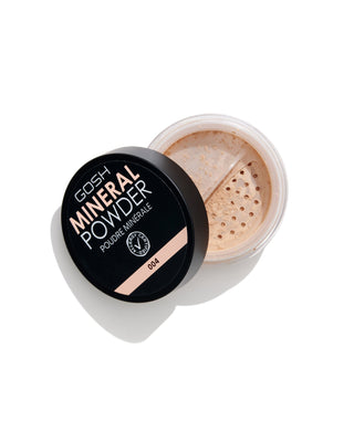 Pudră minerală liberă cu finisaj mat natural 004 Natural Gosh