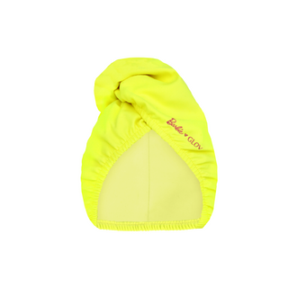 Turban sport ultra-absorbant și ecologic pentru păr Barbie Sports Hair Wrap Lime Glov