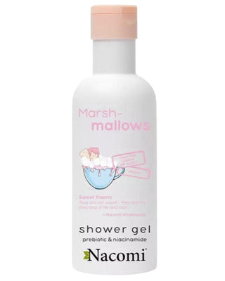 Gel de duș Marshmallow pentru piele uscată și obosită Nacomi