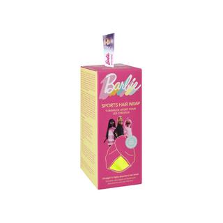 Turban sport ultra-absorbant și ecologic pentru păr Barbie Sports Hair Wrap Lime Glov