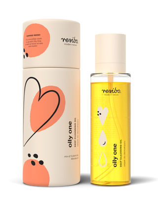 Ulei natural Oily One pentru demachierea feței oferind hidratare 100 ml Resibo