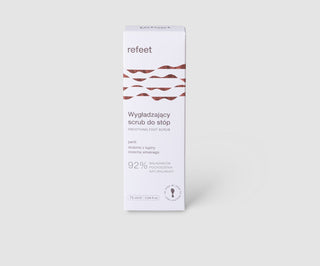 Exfoliant pentru netezirea picioarelor, cu extract de ghimbir Refeet