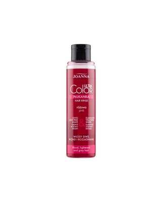 Loțiune de limpezire roz, care elimină reflexele gălbui ale părului Ultra Color Joanna
