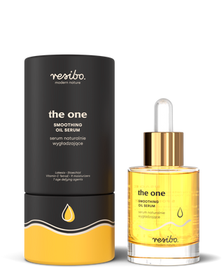 Ser de netezire naturală The One pentru față, împotriva ridurilor 30 ml Resibo