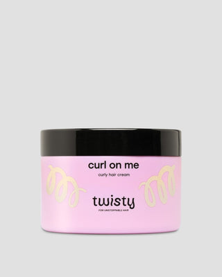Cremă pentru bucle, pentru stilizarea părului creț, cu extract de in și ovăz – Twisty