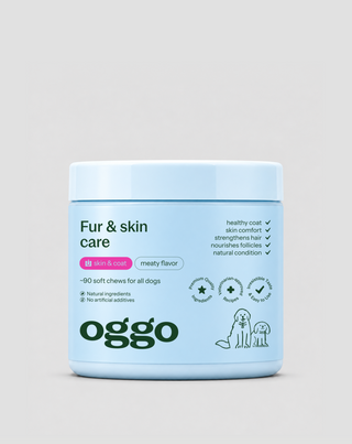 Supliment pentru blana și pielea câinelui Fur & Skin Oggo 180 g - 1