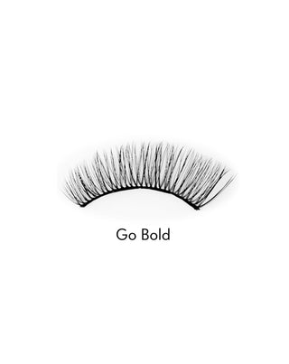 Gene false pe o bandă 2d pentru utilizare repetată foarte moi Go Bold Bamm!Lashes - 2