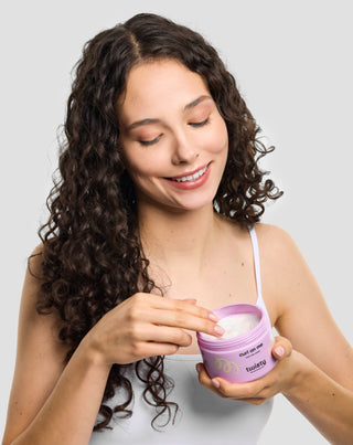 Cremă pentru bucle, pentru stilizarea părului creț, cu extract de in și ovăz – Twisty - 2