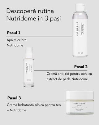 Crema de fata hidratanta antirid de zi cu ulei de macadamia Nutridome - 4