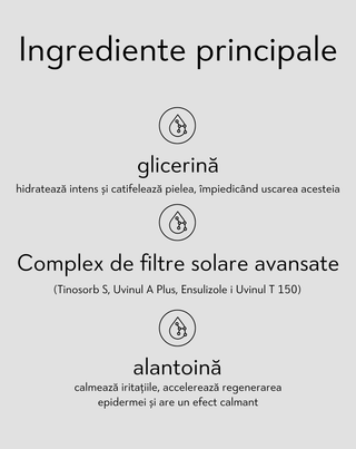 Cremă de față hidratantă cu SPF 50 cu alantoină și acid hialuronic Nutridome - 3