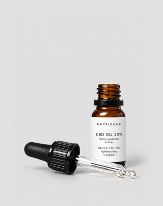 Ulei CBD 30% în picături, spectru larg fără THC cu CBG și CBN Nutridome - 4