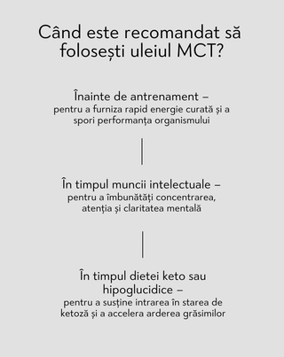 Ulei MCT C8+C10 pentru susținerea energiei și concentrării Nutridome - 4