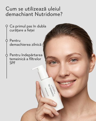 Ulei demachiant pentru curățarea tenului de machiaj și impurități Nutridome - 3