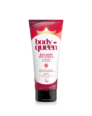 Balsam de corp pentru fermitate și reducerea celulitei Cireașa de pe tort Body Queen