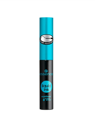 Eyeliner lichid negru rezistent la apă liquid ink eyeliner waterproof 01 Essence