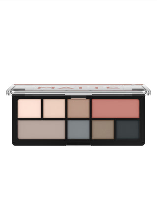 Paleta de farduri de ochi The Dusty Matte Eyeshadow Palette Catrice
