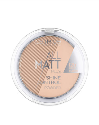 Pudră matifiantă All Matt Plus Shine Control culoare Warm Beige 030 Catrice