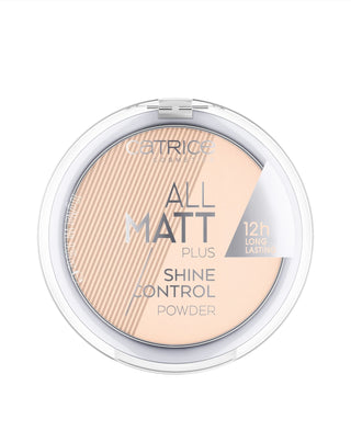Pudră matifiantă All Matt Plus Shine Control Powder 010 în culoarea Transparent Catrice