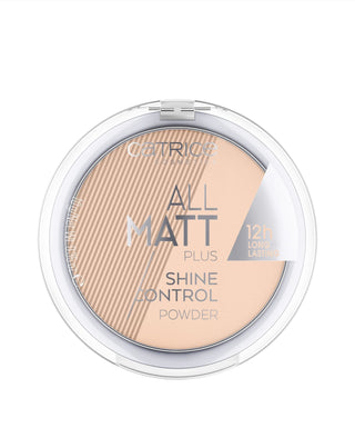 Pudră matifiantă All Matt Plus Shine Control Powder 025 în culoarea Sand Beige Catrice