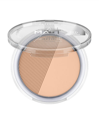 Pudră matifiantă All Matt Plus Shine Control Powder 025 în culoarea Sand Beige Catrice