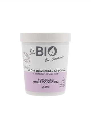 Mască pentru păr deteriorat și vopsit cu extract de Inula Crithmoides BeBio de la Ewa Chodakowska