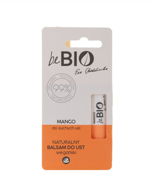Balsam natural pentru buze uscate cu uleiuri de mango, jojoba și macadamia BeBio Ewa Chodakowska