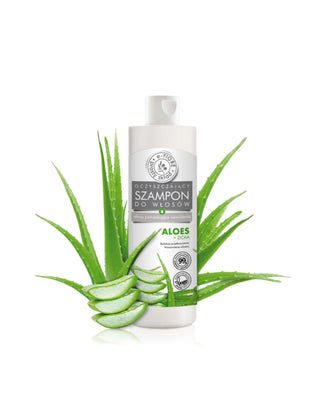 Șampon de curățare a părului pe bază de aloe vera și ierburi pentru uz zilnic E-Fiore