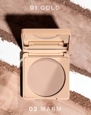 Bronzer presat Selfglow 02 Warm cu ingrediente active pentru conturarea feței Paese