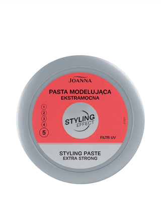 Pastă de modelare foarte puternică cu filtru UV Styling Effect Joanna