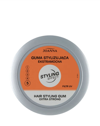 Silver Styling Gum într-un borcan cu filtru UV Styling Effect Joanna