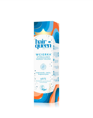 Creșterea naturală a părului mușețel și amla hair Queen