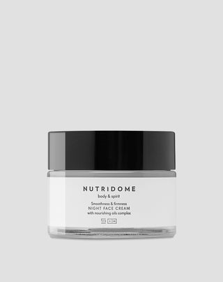 Crema de fata de noapte pentru netezire si fermitate Nutridome cu acid hialuronic