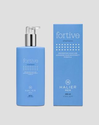 Sampon pentru barbati, impotriva caderii parului cu ulei de argan Fortive 150 ml Halier