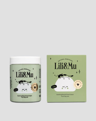 Crema intens hidratanta pentru fata si corp pentru sugari si nou-nascuti Lili&Mu