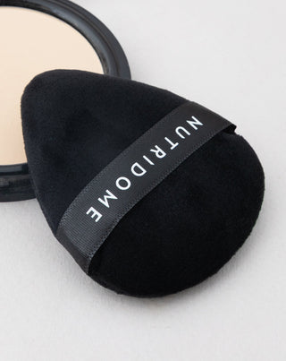 Bureți pentru pudră pentru aplicare precisă a machiajului, set de 3 buc., reutilizabili Nutridome - 2