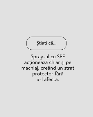Nutridome brumă facială ușoară SPF 50 UVB, spray de protecție UVA - 3
