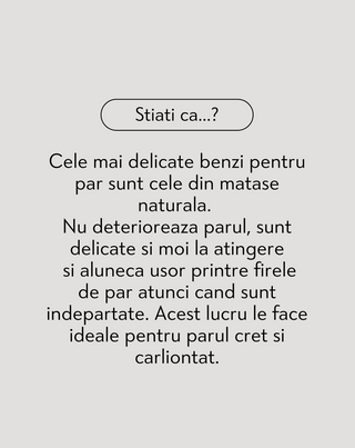 Set de elastice de par din matase naturală 100% - verde, crem, negru Twisty 3 buc.
