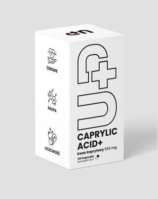 UP Acid caprilic+ supliment pentru susținerea confortului digestiv și a sănătății intestinale UP Health Pharma 120 capsule