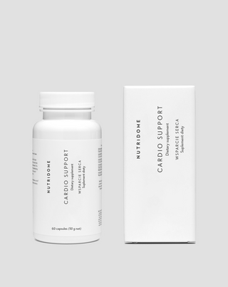 Supliment alimentar pentru inimă și circulație cu coenzima Q10, păducel, tiamină și vitamina C Nutridome 60 capsule - 2