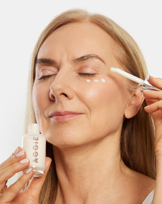Serul pentru ochi cu colagen si ulei de argan reduce semnele de imbatranire in 4 saptamani Aggie