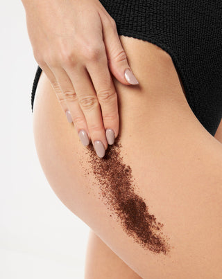 Exfoliant corporal cu cafea si uleiuri naturale pentru a reduce celulita si vergeturile Celloo