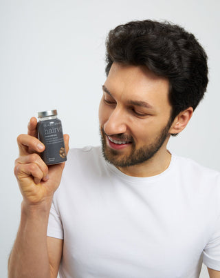 Pastile Hairvity Men Halier impotriva caderii parului pentru barbati 60 capsule