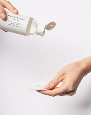 Lotiune micelara pentru demachiere cu celule stem de magnolie Nutridome