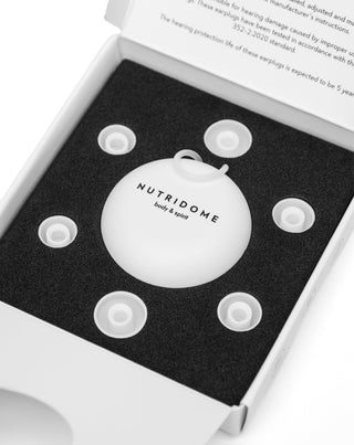 Dopuri de urechi cu amortizor de zgomot set de patru dimensiuni Nutridome_4 - 4